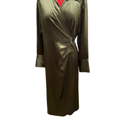 Witchery Womens  Size 10 Maxi Dress Green 