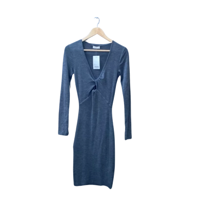 Kookai Size 1 Casual Dress Grey BNWT