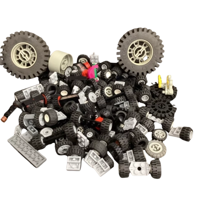 Bag of assorted “Lego” Wheels
