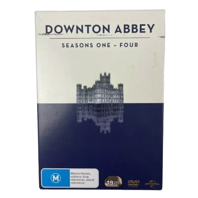 NEW - Downton Abby Season 1 - 4 DVD Box Set - Factory Sealed