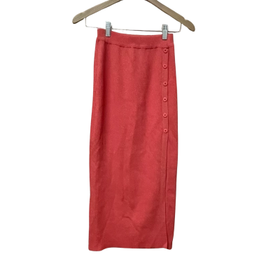 BNWT Minkpink Womens Size XS Red Knit Skirt
