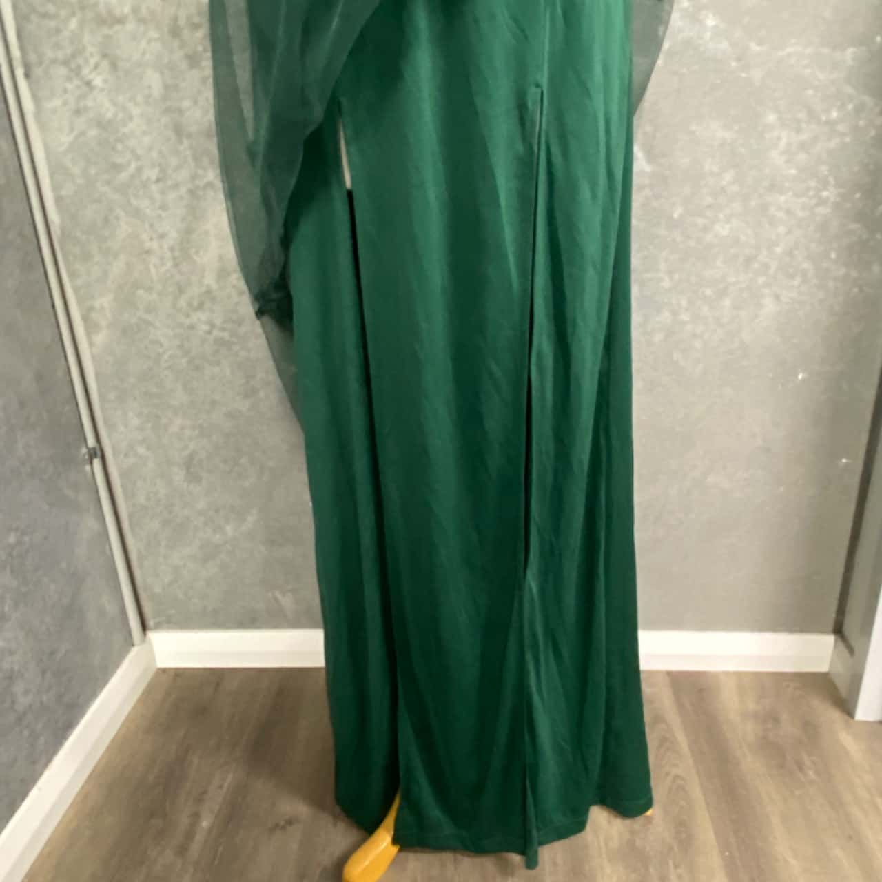 Showpo Like A Vision Womens Size 16 Maxi Dress Emerald Green NEW With  Tags(s)