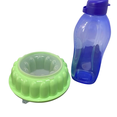 Tupperware jello mould and drink bottle