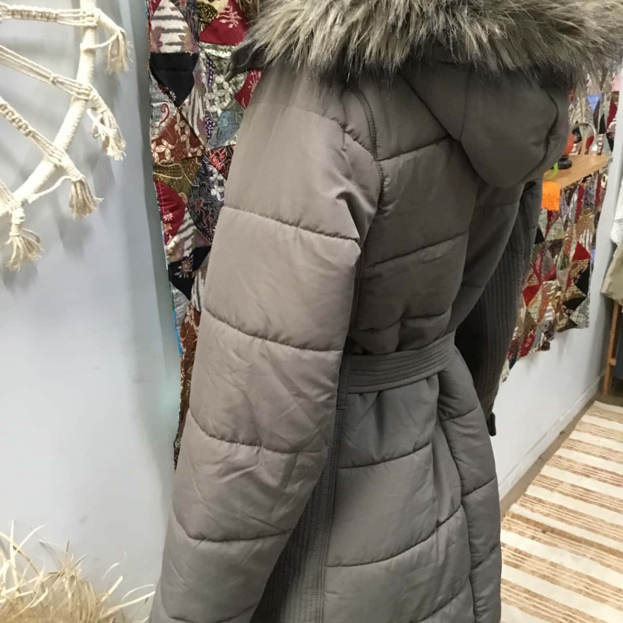 longline puffer jacket witchery