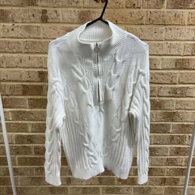 Sabo aus Womens knit zip jumper Size M 