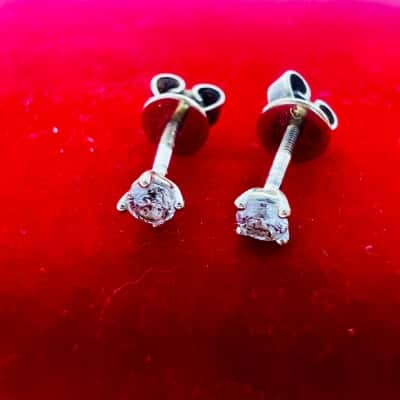 Diamond Earrings 9ct Gold 