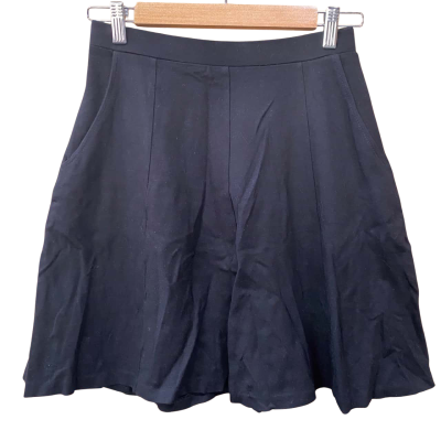 Metalicus Black A-Line Skirt Size 0 