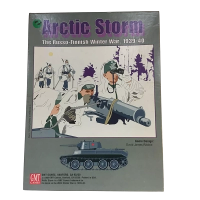 Vintage Arctic Storm The Russo Finnish Winter War Game Unpunched
