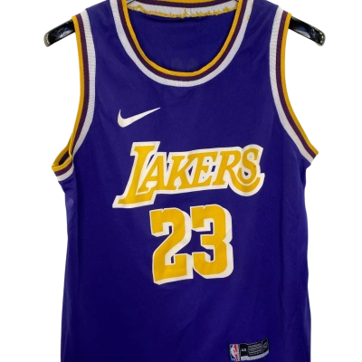 NBA Lakers 23 Mens  Size L Jersey Purple 