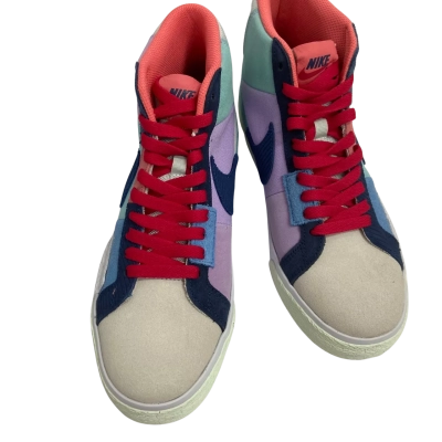 Nike Mens  Size 40 SB Zoom Blazer Mid Prm Sneakers Multicolored 