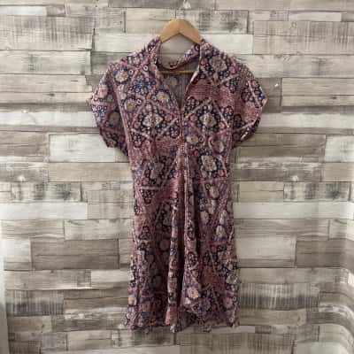 Kachel Womens  Size 10 Midi Dress Multicoloured 