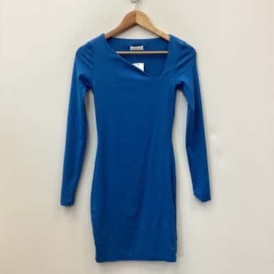 NEW - Kookai Gabriella Mini Dress Ocean Marle Size 0