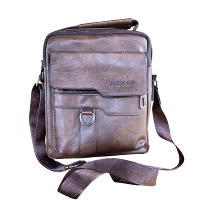 Weixier Men’s Cross Body Bag Brown 