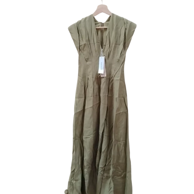Women's Forever New Sleeveless Green Dress Size 6 NEW WITH TAGS