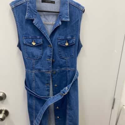 Portmans Womens  Size 16 Denim Dress Blue 