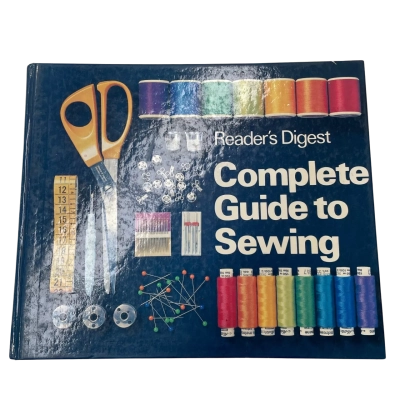 Readers digest complete guide to sewing hard cover book