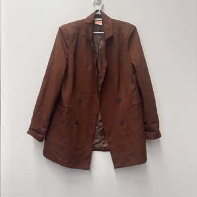 Showpo Womens  Size 14 Brown jacket