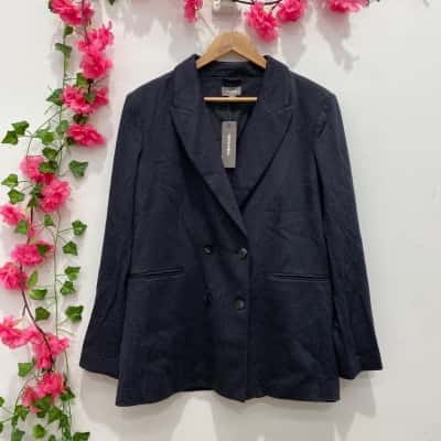 Sussan Womens Blazer Size XL Black  