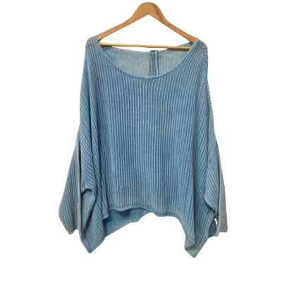BLondies  Womens  Size M Pullover Blue 