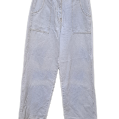 Nasty Gal Womens  Size 12 Wide Leg Jeans Blue 