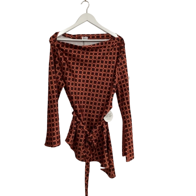 Sheike Remi Straight Neckline Top Size 16 