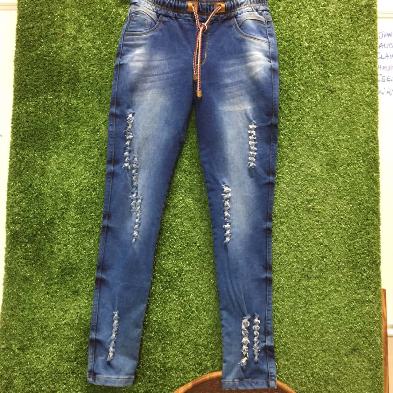 Dasha Womens Size 10 Skinny Jeans Blue