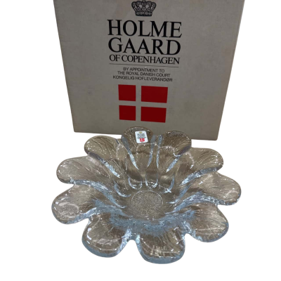 Holmegaard Multi Bowl with Tongued Edge  by Sidse Werner – Small