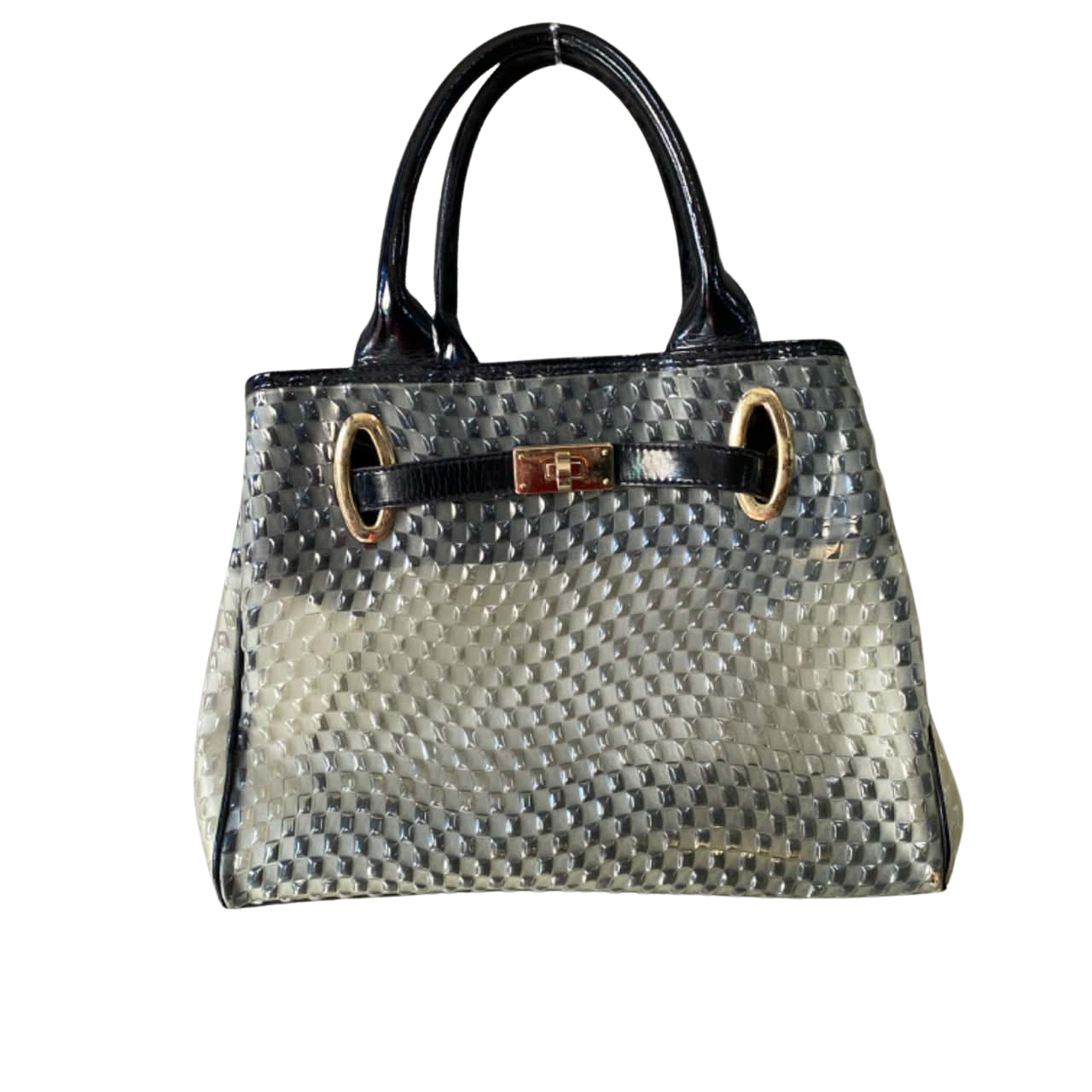 Emporio Armani Womens Handbag Black / Gold (s)