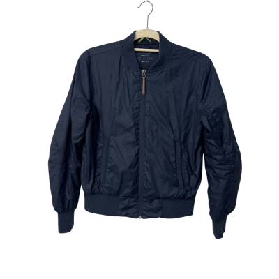 Kathmandu Womens  Size 6 Bomber Jacket Navy Blue 