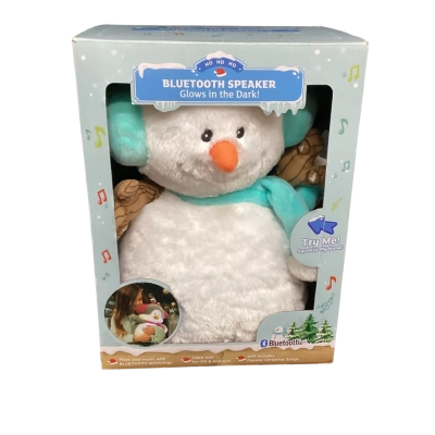 Glow In The Dark Snowman Bluetooth Speaker