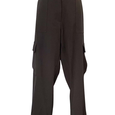 Decjuba Womens  Size 16 Cargo Pants Black  