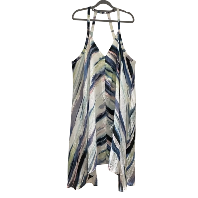 Katies Womens  Size 20 Shoestring Strap Dress Multicoloured / White RRP $99.99