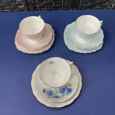Tea Cup, saucer & Plate sets for High Tea