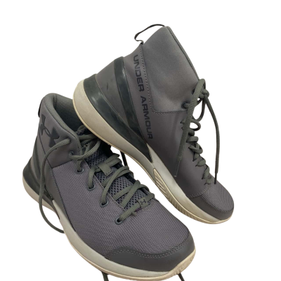 UNDER ARMOUR kids grey shoes size 6Y
