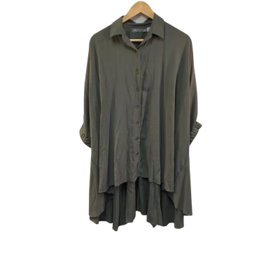Kennedys Womens  Size S/M Shirt Dress Olive 