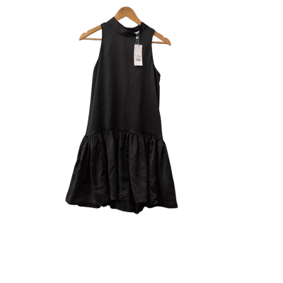 Veronika Maine Womens  Size 6 Mini Party Dress Black  