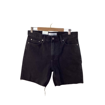 BNWT Calvin Klein Mens Denim Black Shorts Size 31