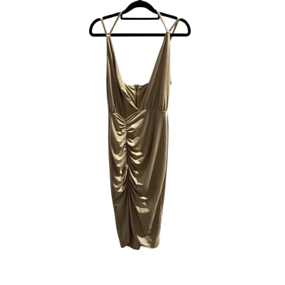 BNWT Tiger Mist Womens  Size M Bodycon Dress / Cocktail Dress / Party Dress Beige 