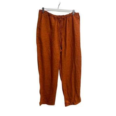 Country Road Womens  Size 12 Wide Leg Pants Orange 