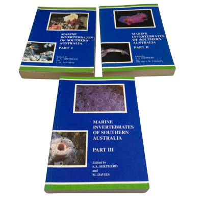 Marine Invertebrates of South Australia Part 1 2 & 3