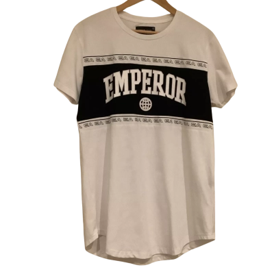 Emperor Apparel.  Short Sleeve T-Shirt.  White.  XL 