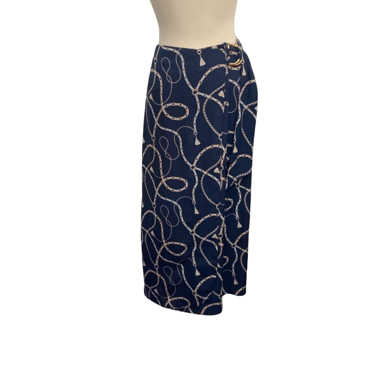 Preview navy blue skirt