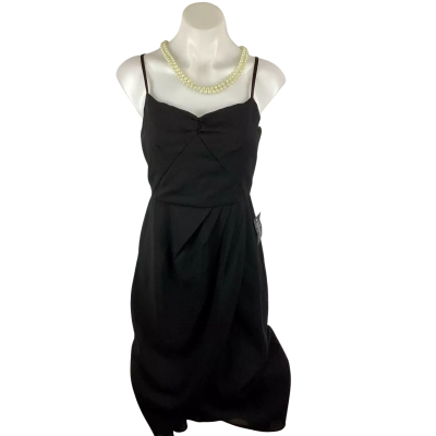 Cooper St Ignite Drape Black Dress Size 8 