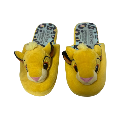 Peter Alexander Lion king  Size M Yellow slippers