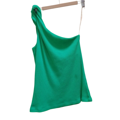 Country Road Size M Green One Shoulder Top