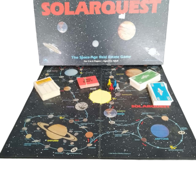 Vintage Solarquest The Space-Age Real Estate Game, 1986