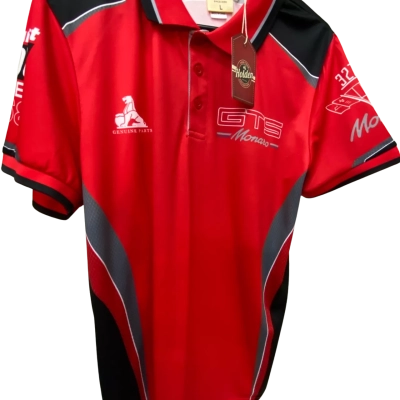  Mens  Size L Short Sleeve T-shirt Black  / Grey / Red / White Holden Racing