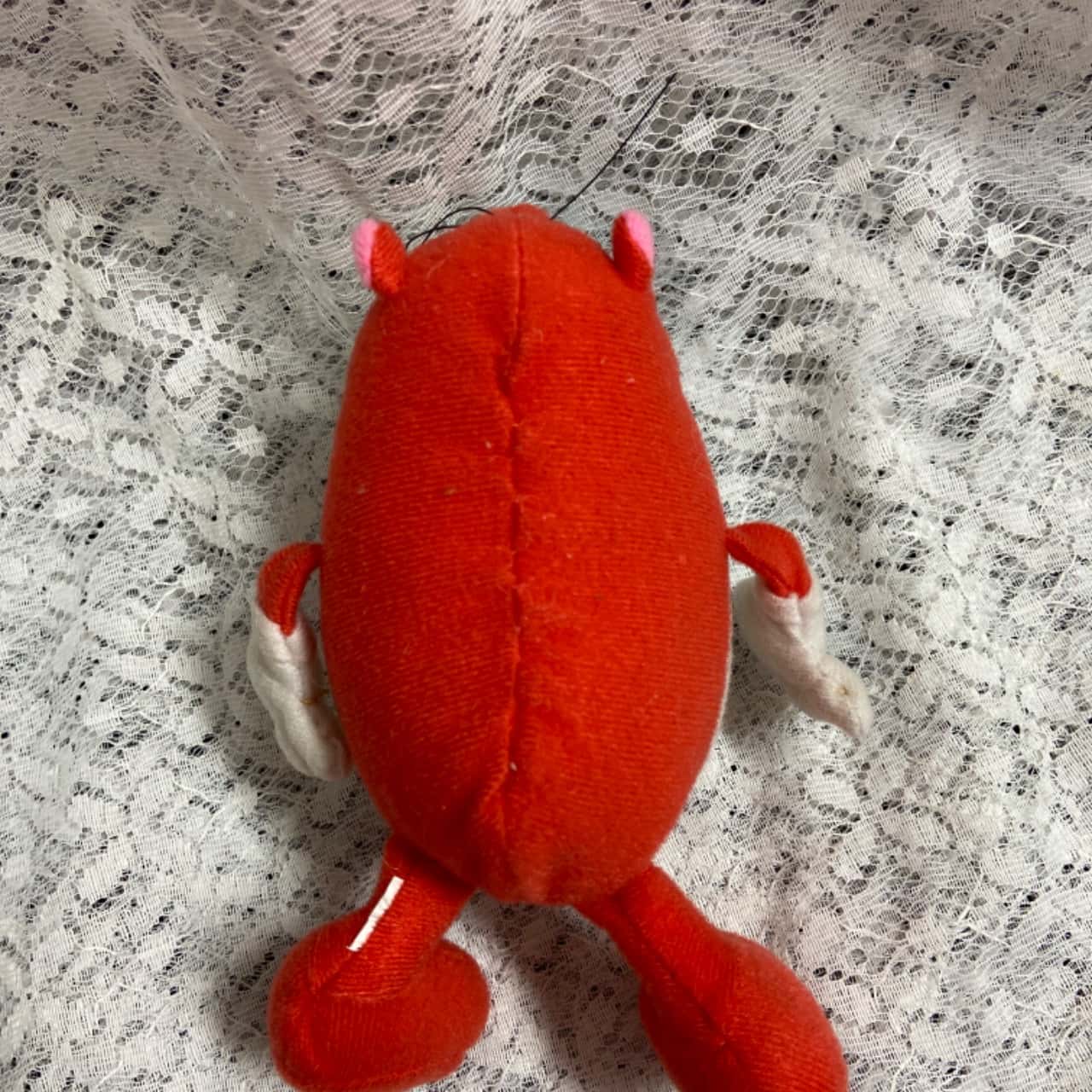 Vintage 'Stimpy' J Cat Plush Toy 17cm Bensons Showbags (No Tag) 1995