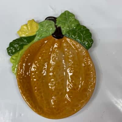 Pumpkin dish ceramic