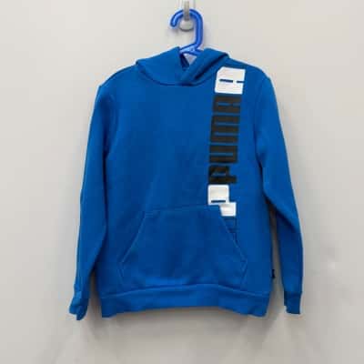 Puma Blue Hoodie - Age 9-10 years 